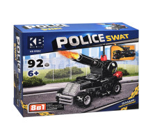 Детский конструктор Police SWAT KB 5905C пластик, 92 детали