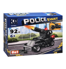 Дитячий конструктор Police SWAT KB 5905C пластик, 92 деталі