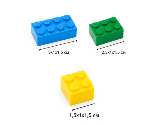 Дитячий конструктор Building Blocks HC-196C-02, 500 деталей
