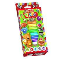 Комплект творчості Тісто для ліплення "Master Do" Danko Toys TMD-02-02 10 кольорів УКР