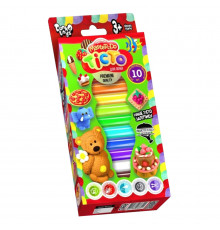 Комплект творчості Тісто для ліплення "Master Do" Danko Toys TMD-02-02 10 кольорів УКР