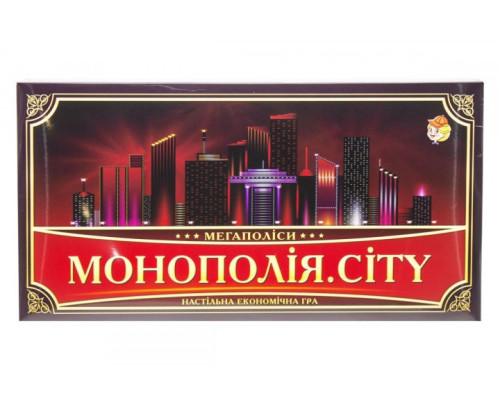 Настільна гра "Монополія. CITY" 1137ATS укр. мовою