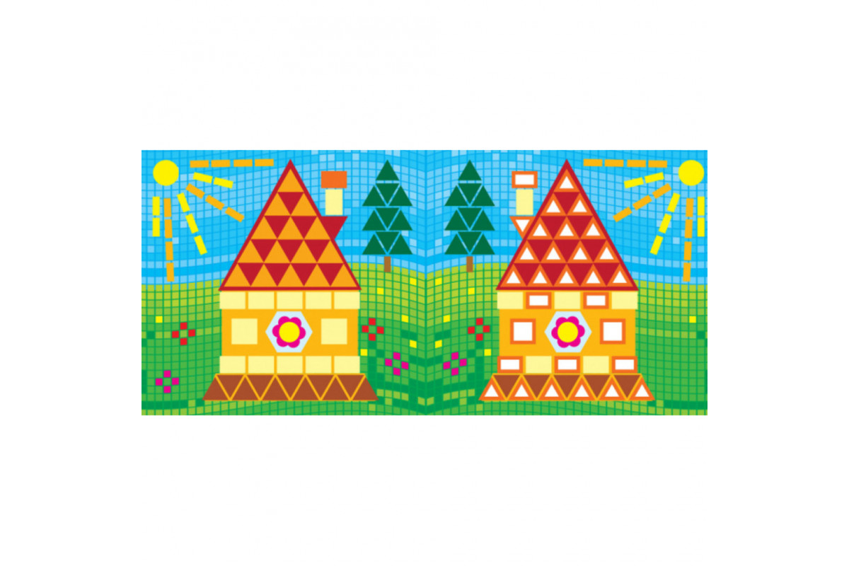 Розвиваюча книжка Наклейки-картинки "Палац" 668006, 8 сторінок