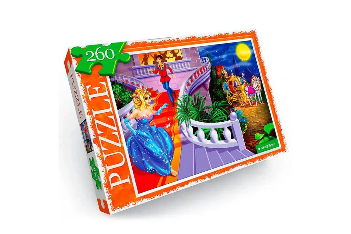 Пазл "Принцесса" Danko Toys C260-13-03, 260 эл. Пазл "Принцесса" Danko Toys C260-13-03, 260 эл.