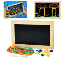 Детский набор для творчества D166 игровое поле 30х20см