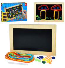 Дитячий набір для творчості D166 ігрове поле 30х20см