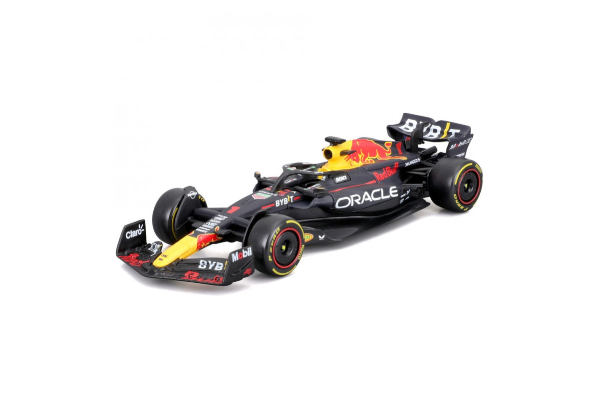 Колекційна автомодель "Red Bull Racing RB19 (2023)" Bburago 18-38082, 1:43 масштаб Колекційна автомодель "Red Bull Racing RB19 (2023)" Bburago 18-38082, 1:43 масштаб