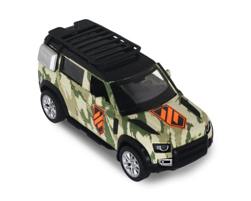 Автомодель серии "Шевроны Героев" Land Rover Defender 110 "3 ОШБр" TechnoDrive 250363M2 масштаб 1:39