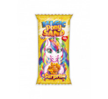 Набір для творчості "Кінетичний пісок "Magic Pony Sand" MPS-01-01, 150 г  Жовтий