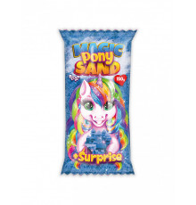 Набір для творчості "Кінетичний пісок "Magic Pony Sand" MPS-01-01, 150 г  Синій