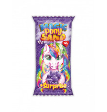 Набір для творчості "Кінетичний пісок "Magic Pony Sand" MPS-01-01, 150 г  Фіолетовий