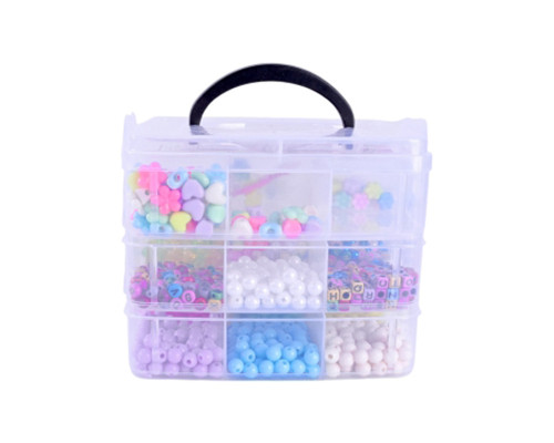 Набор бисера для творчества 330-148/149 трехэтажный бокс, микс