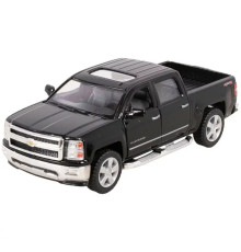 Коллекционная машинка "Chevrolet Silverado 2014" KT5381W(Black) масштаб 1:42