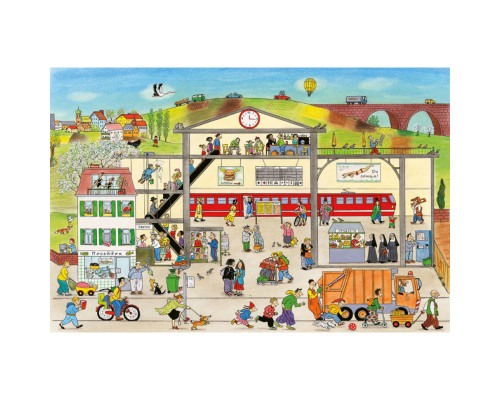 Картонна книга Весняний вімельбух 253851, 12 сторінок