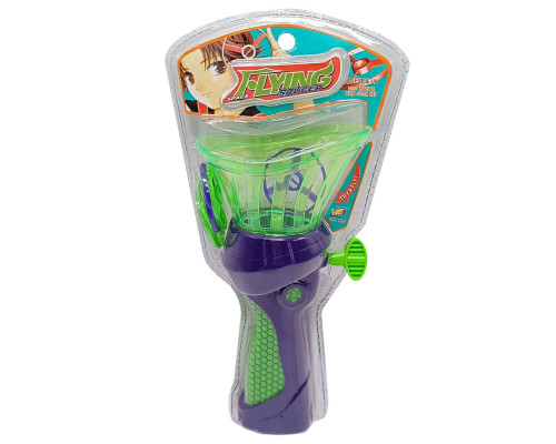 Детская запускалка 154 в наборе 4 диска, синий