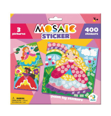 Детский набор для творчества мозаика "Принцессы" 300897 со стикерами