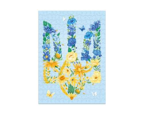 Пазл класичний "Квітучий тризуб" 300588, 300 елементів