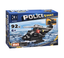 Детский конструктор Police SWAT KB 5905B пластик, 92 детали