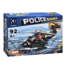 Дитячий конструктор Police SWAT KB 5905B пластик, 92 деталі