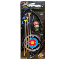 Ігровий набір Лук і стріли M 1396 на присосках, мішень