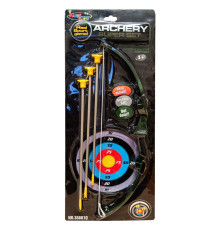 Игровой набор Лук и стрелы M 1396 на присосках, мишень