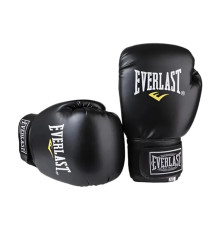Боксерские перчатки Everlast EF-0370-16 черные 16 унций (16 oz)