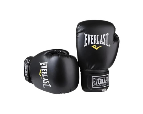 Боксерские перчатки Everlast EF-0370-16 черные 16 унций (16 oz)