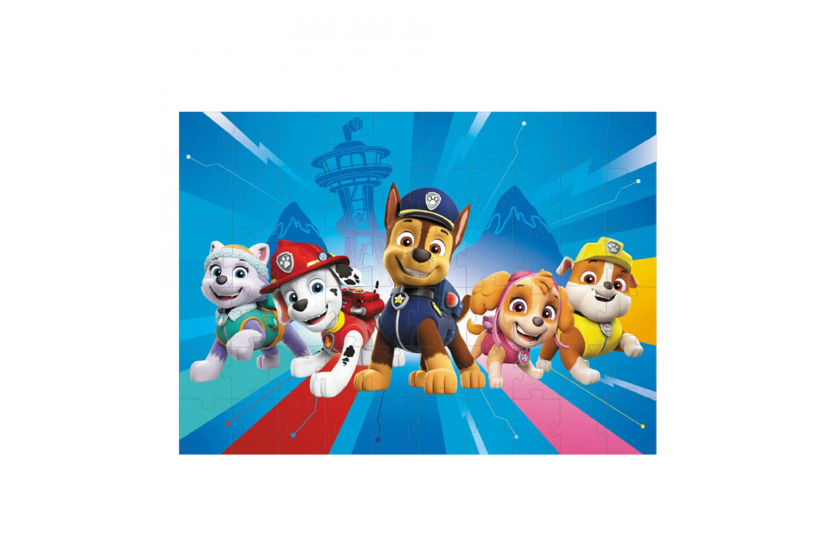 Дитячі Пазли Paw Patrol "Готові до пригод" DoDo 200163 60 елементів, з фігуркою