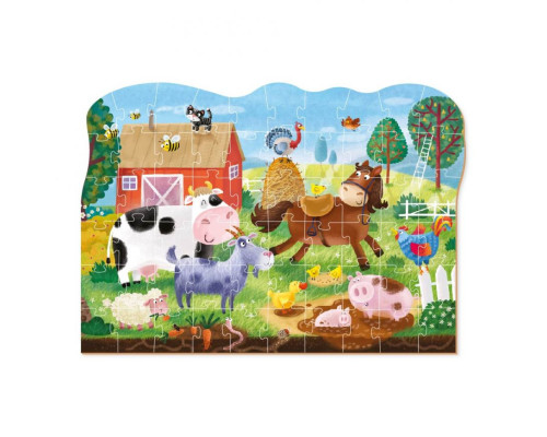 Дитячий пазл "Сільські пригоди" 300377, 60 деталей