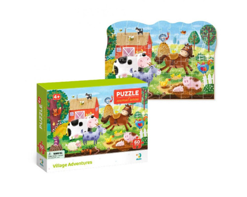 Дитячий пазл "Сільські пригоди" 300377, 60 деталей