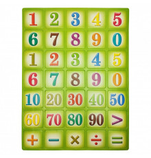 Дитячий навчальний набір магнітів "Цифри" 1151ATS для 3х років Зелений