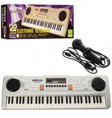 Дитяче піаніно-синтезатор BF-630B2 USB, MP3 61 клавіша, мікрофон