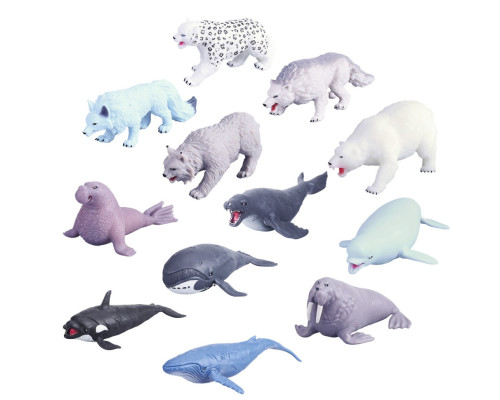Стретч-іграшка у вигляді тварини "Полярні хижаки" #sbabam 102/CN22 в асортименті