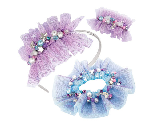 Набір для створення прикрас для волосся "Космічні хвилі" Nebulous Stars 11022