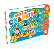 Настольная игра - ходилка "Остров сокровищ" 76640 на  укр. языке