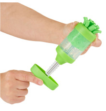 Незастигаюча маса для ліплення з пресом 595106, 5х6х19 см Зелений