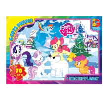 Дитячий пазл "My little Pony" MLP034 постер, 70 елементів