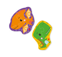 Магнітні бебі пазли "Динозаврики" Vladi Toys VT3208-16