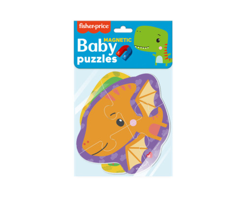 Магнитные беби пазлы "Динозаврики" Vladi Toys VT3208-16