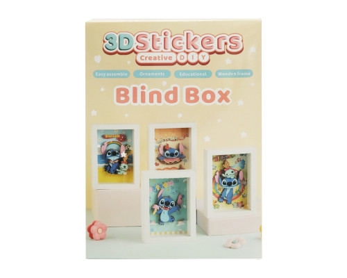 Набір для творчості 3D Картини "Стіч" Bambi 889B, зображення 1 з 4 варіантів