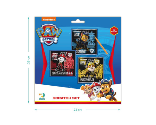 Набор гравюр Paw Patrol "Друзья" Dodo 200193