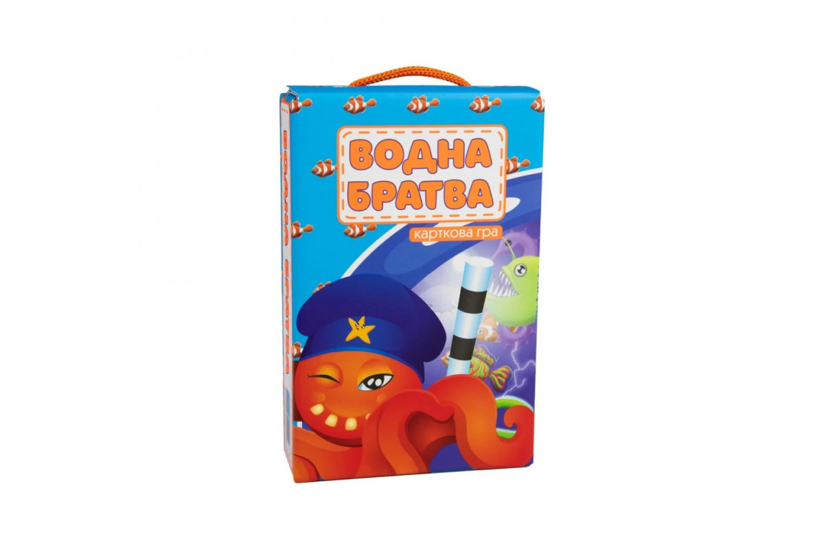 Настольная игра "Водная братва" Strateg 30284 на украинском языке