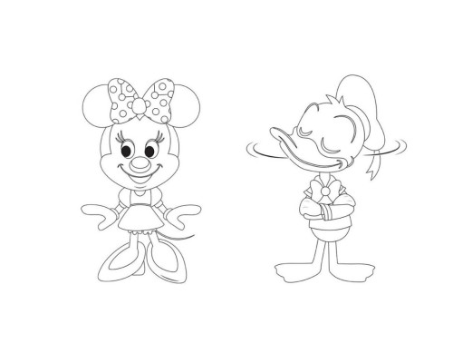 Розмальовка "Гра з кольором. Міккі Маус" 1426005 Disney Маля, 12 сторінок