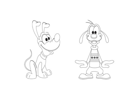 Розмальовка "Гра з кольором. Міккі Маус" 1426005 Disney Маля, 12 сторінок