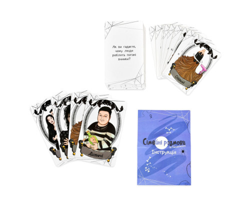 Карточная игра Семейные разговоры 30674ST 108 карточек