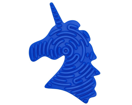 Дитяча розвиваюча дошка для сенсорної активності 1798 силіконові палички Блакитний-1