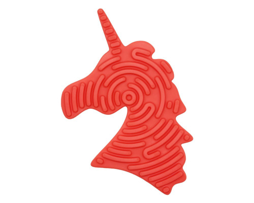 Дитяча розвиваюча дошка для сенсорної активності 1798 силіконові палички Червоний-1