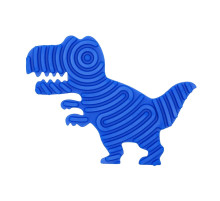 Детская развивающая доска для сенсорной активности 1798 силиконовые палочки Голубой-2