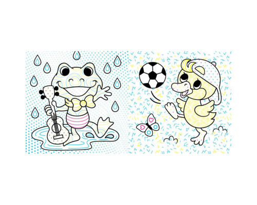 Дитяча розмальовка "Весна" 1806004 серія "Водяні забарвлянки", 12 сторінок