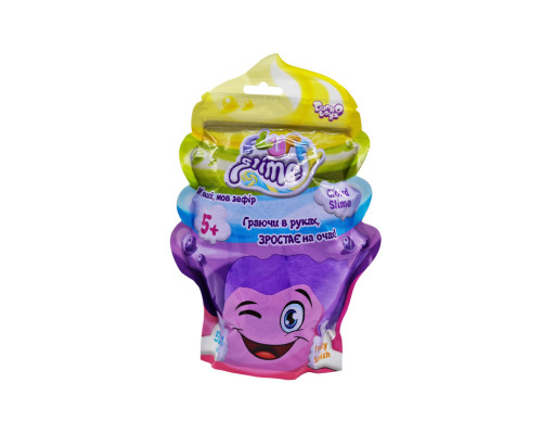 В'язка маса "Fluffy Slime" FLS-02-01U упаковка 500 мл Фіолетовий